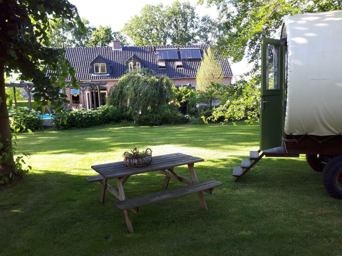 Irish Bowtop Op Het Platteland Van Huize Ouwervelden Wouwsche Plantage ภายนอก รูปภาพ